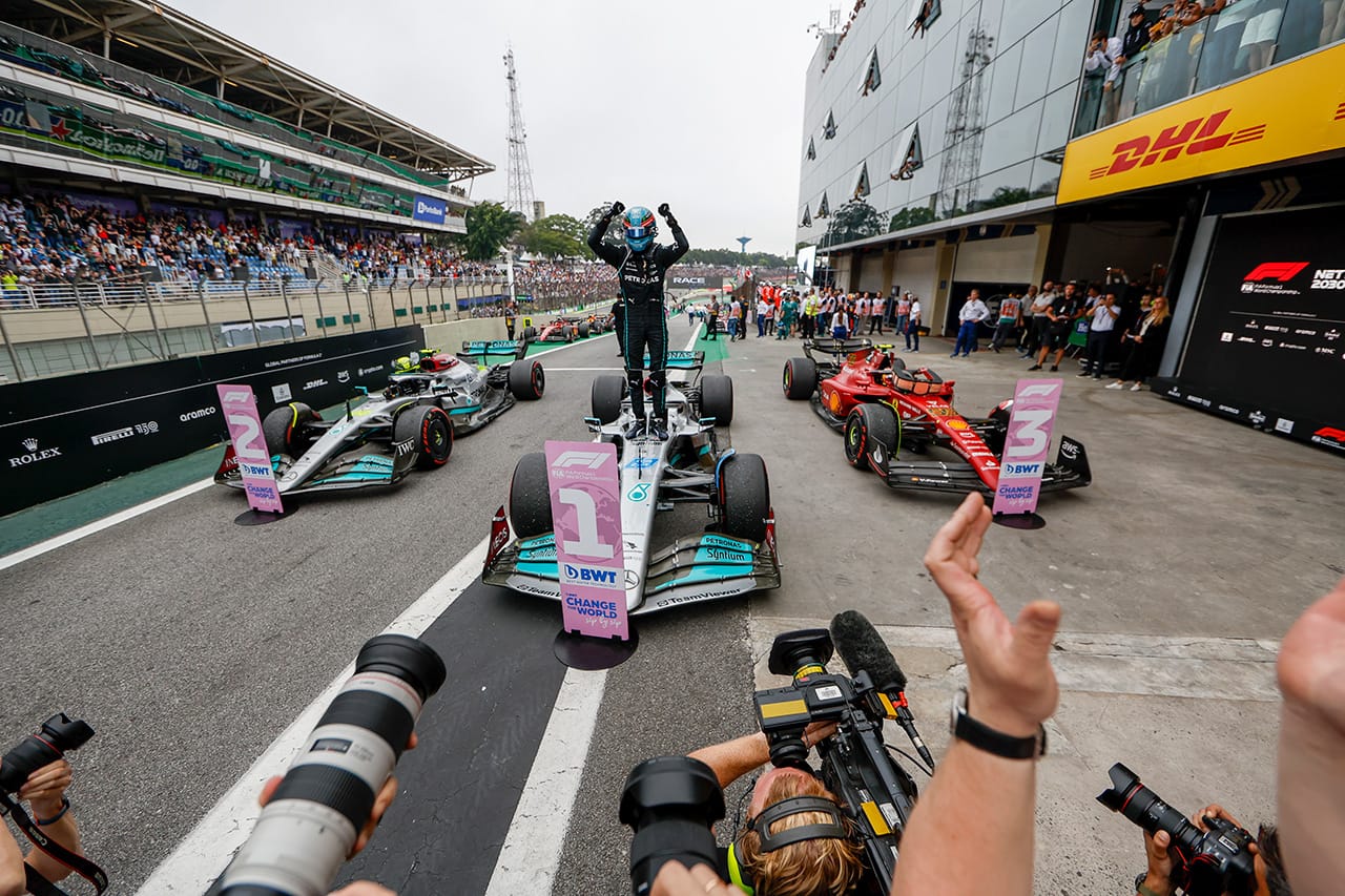 2022年 F1ポイントランキング （第21戦ブラジルGP終了時点）