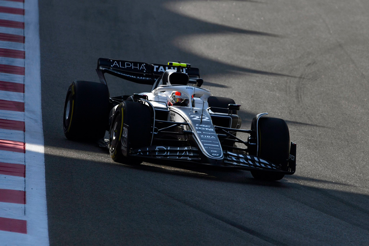 F1アブダビGP FP3速報：マックス・フェルスタッペン2番手、角田裕毅13番手
