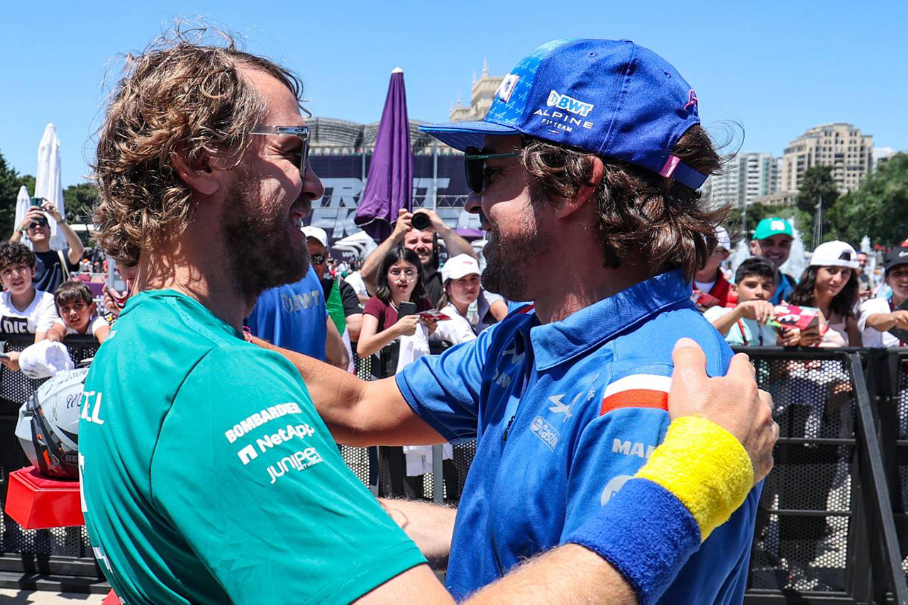 フェルナンド・アロンソ 「ベッテルの最後のレースを壊すことはしたくない」