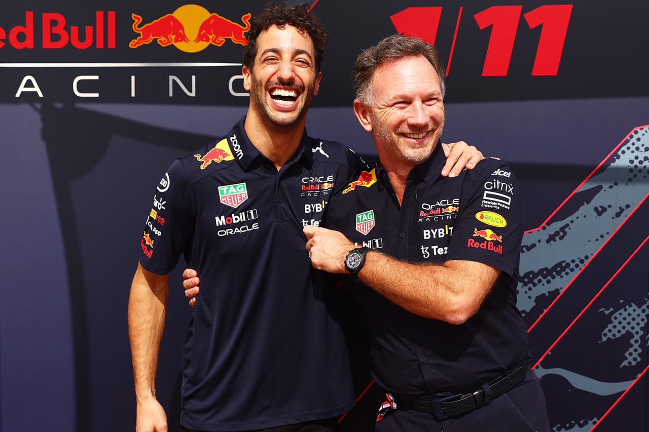 ダニエル・リカルド、レッドブルF1にサードドライバーとして復帰が決定