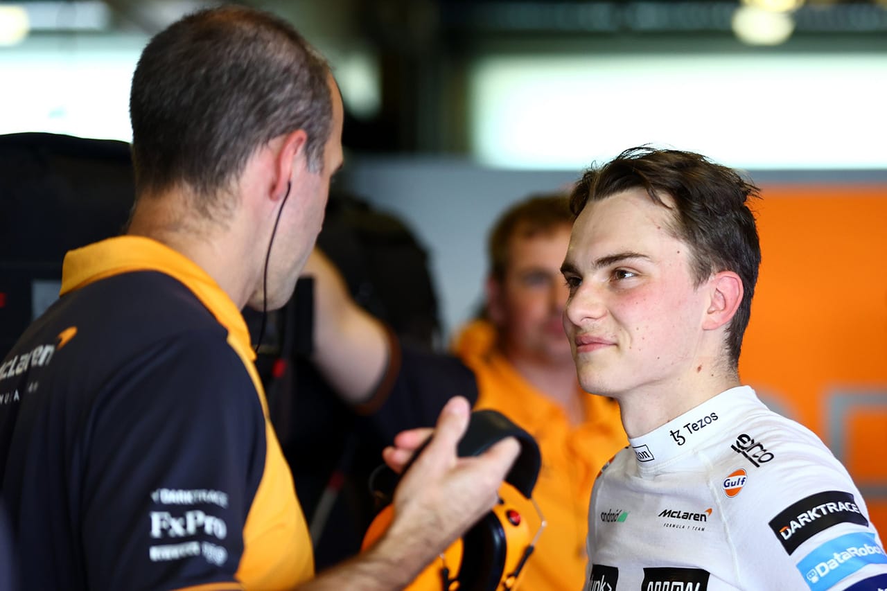 オスカー・ピアストリがマクラーレンF1正式デビュー「今から来年が楽しみ」