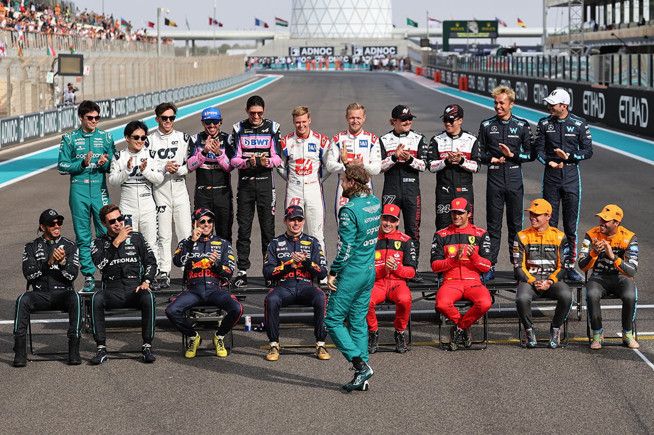 2022年F1ドライバー:基本給+ボーナス ランキングトップ10