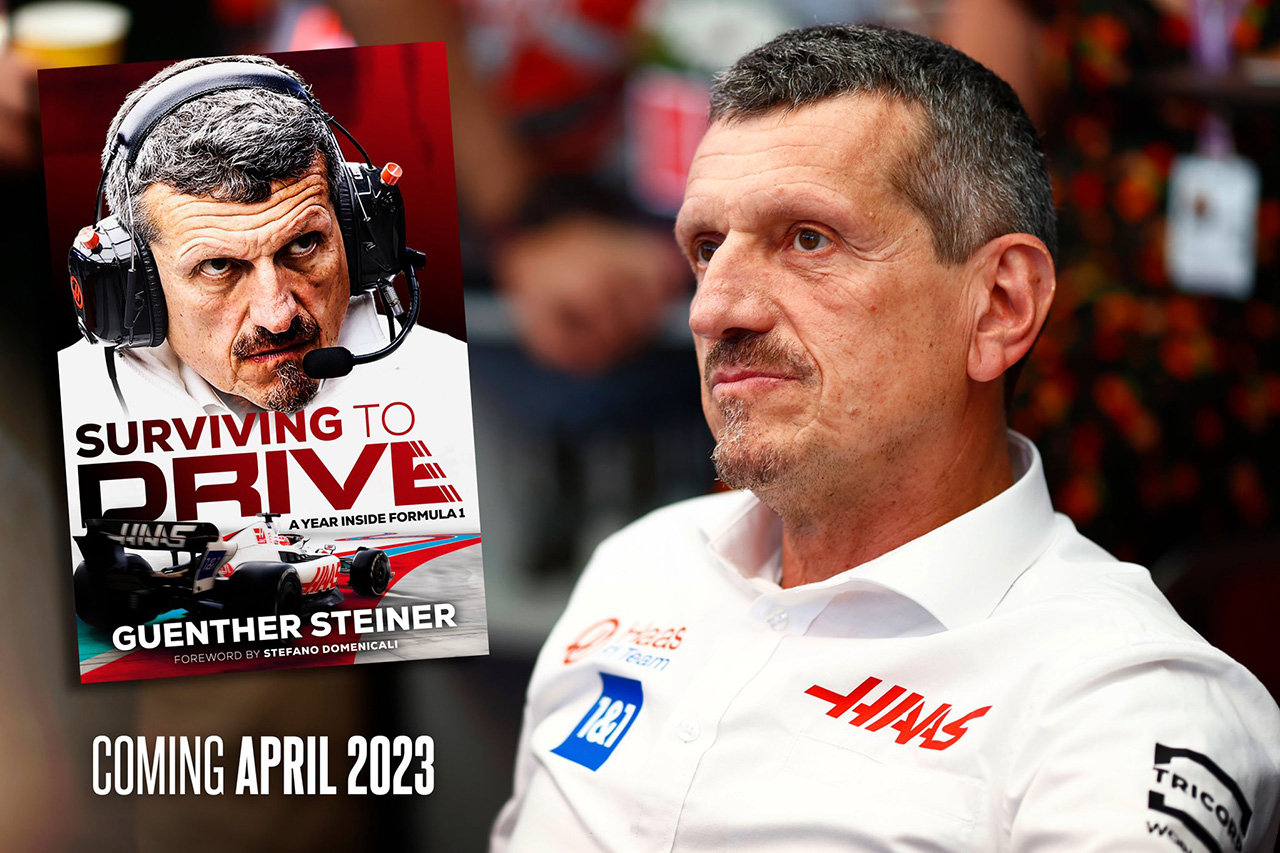 ハースF1代表ギュンター・シュタイナー、著書『Surviving to Drive』を発売