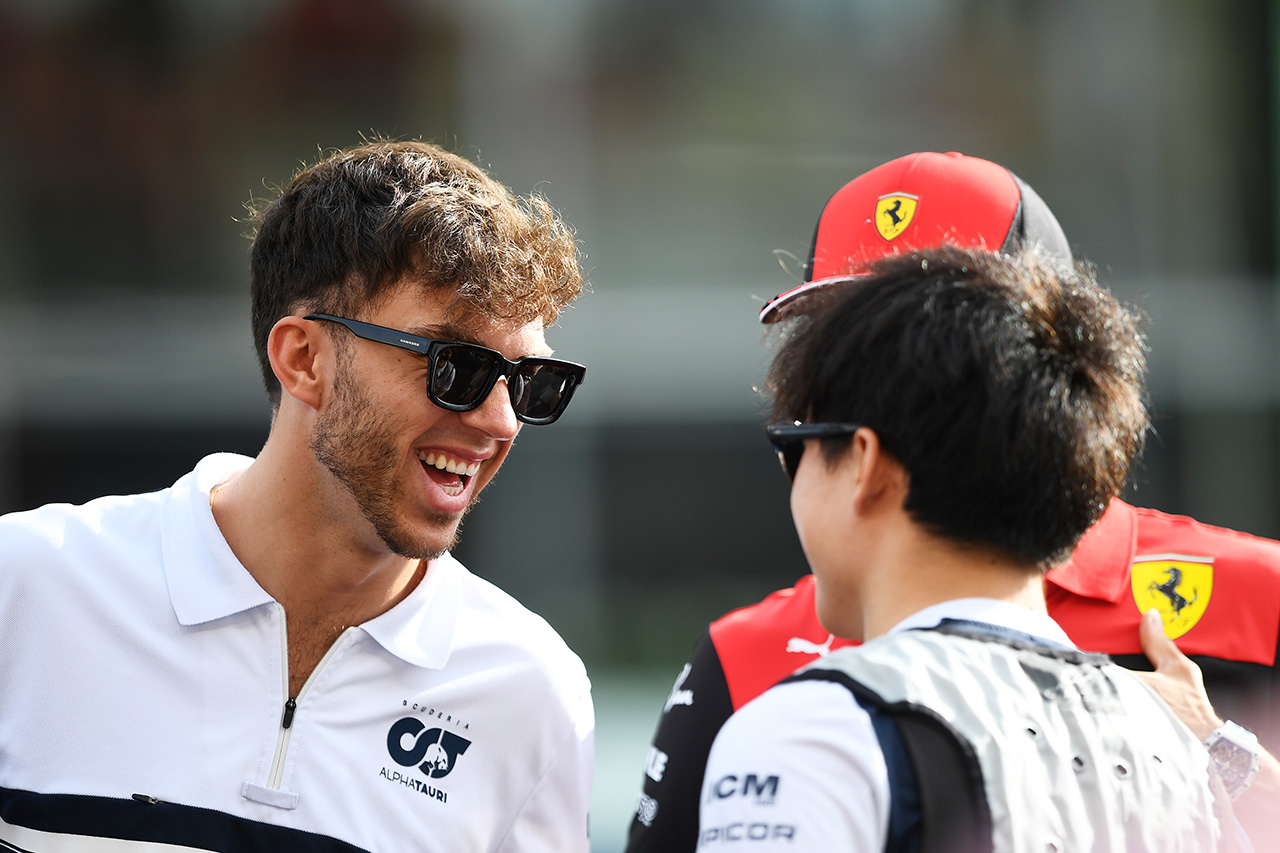ピエール・ガスリー 「角田裕毅との関係は他のF1チームでは見られない」
