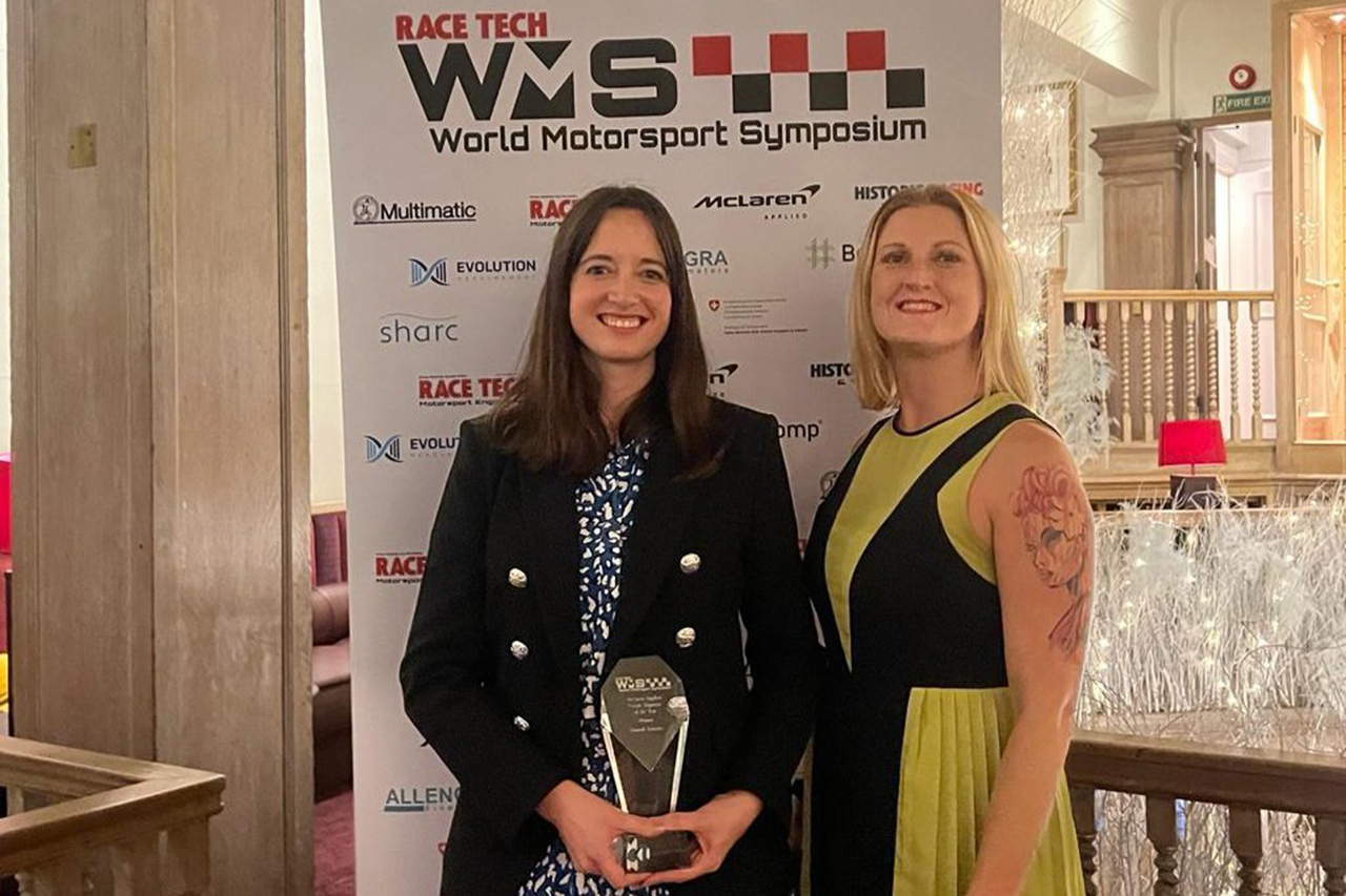レッドブルF1のハンナ・シュミッツ、女性エンジニア・オブ・ザ・イヤーを受賞