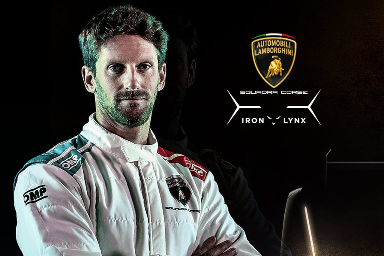 元F1ドライバーのロマン・グロージャン、ランボルギーニと耐久レース契約