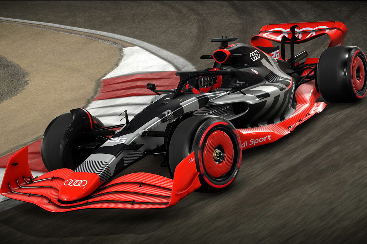 アウディ、公式F1ゲーム『F1 22』で一足先に参戦開始