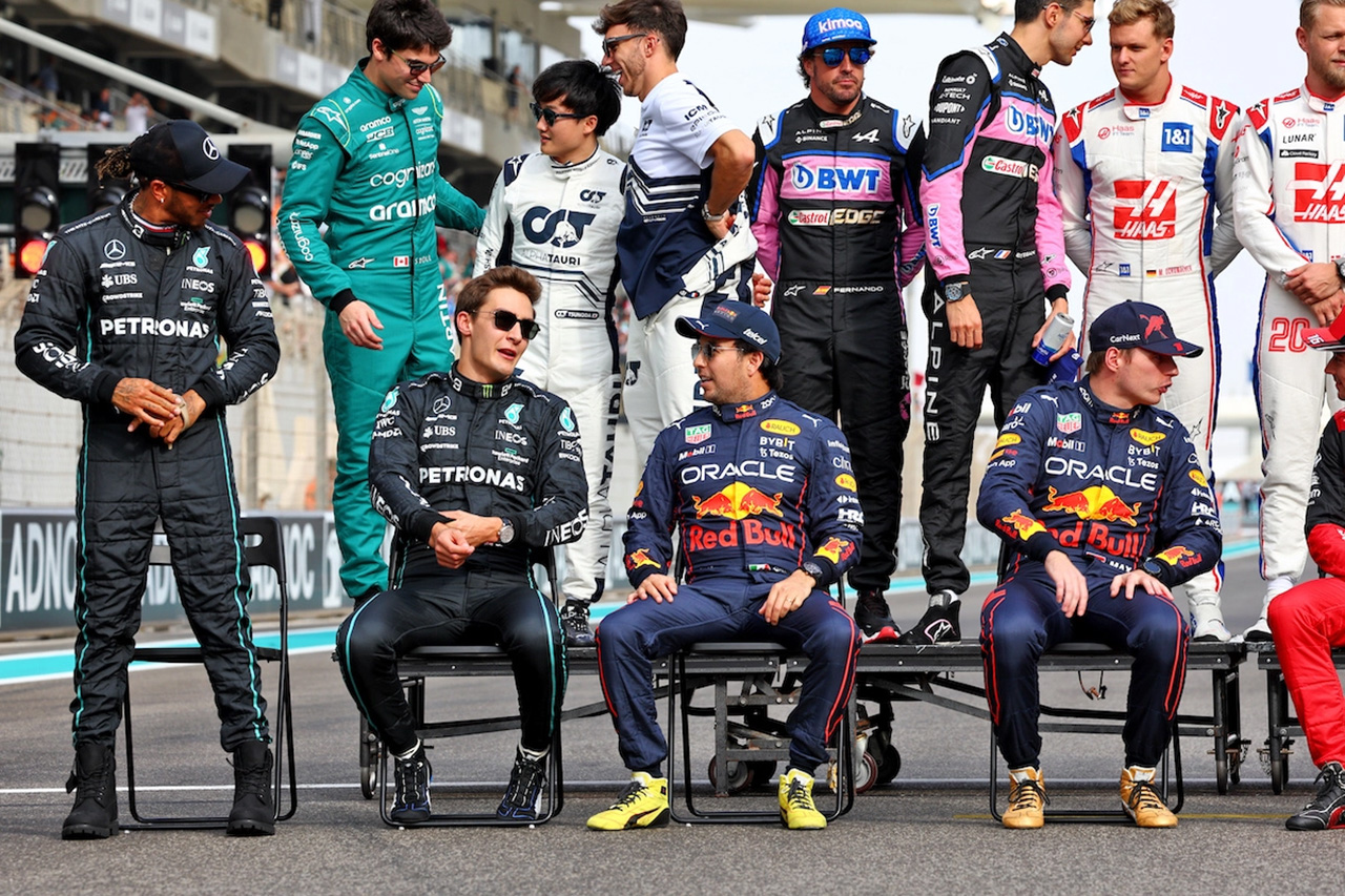 2023年F1ドライバーの身長&体重