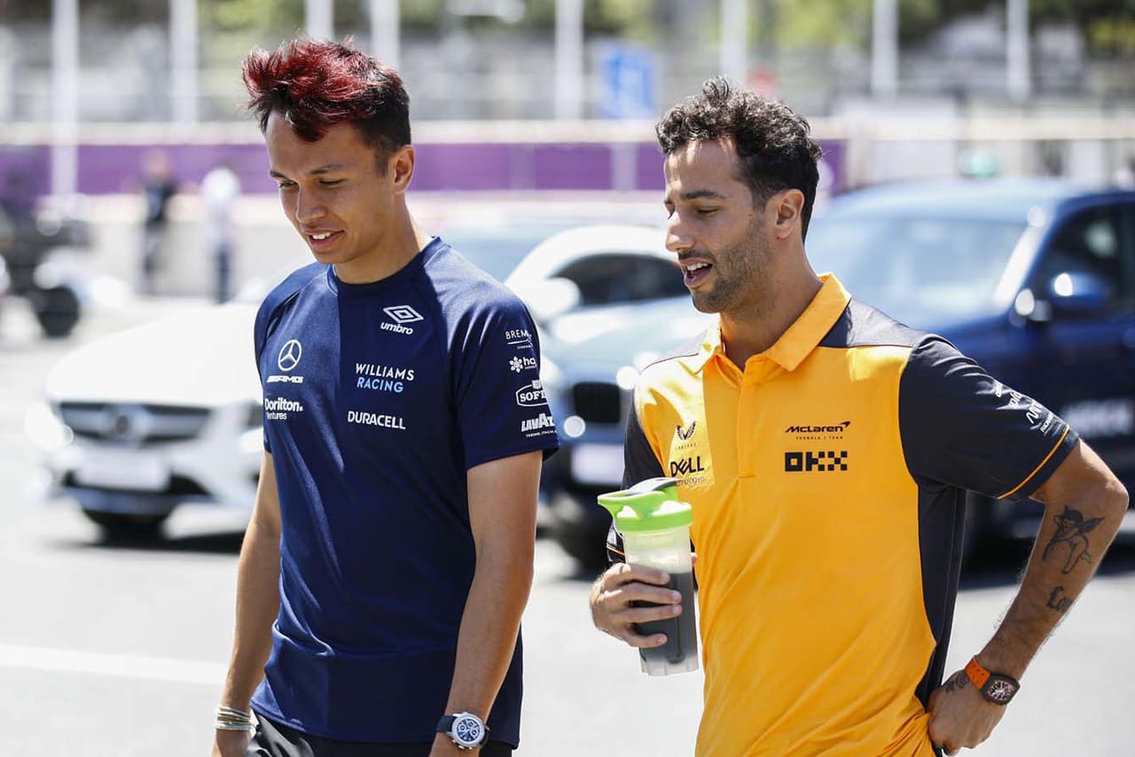 アルボン 「リカルドがF1を離れることを選んだ理由は理解できる」