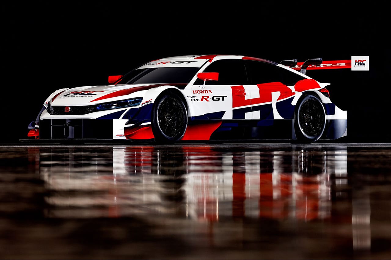 ホンダ、2024年SUPER GT参戦「CIVIC TYPE R-GT CONCEPT」を発表