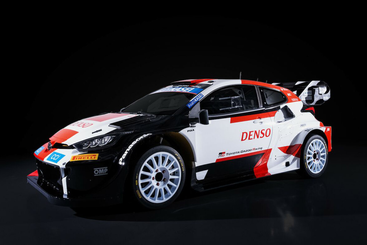 WRC:トヨタ、2023年仕様のGRヤリス・ラリー1を公開