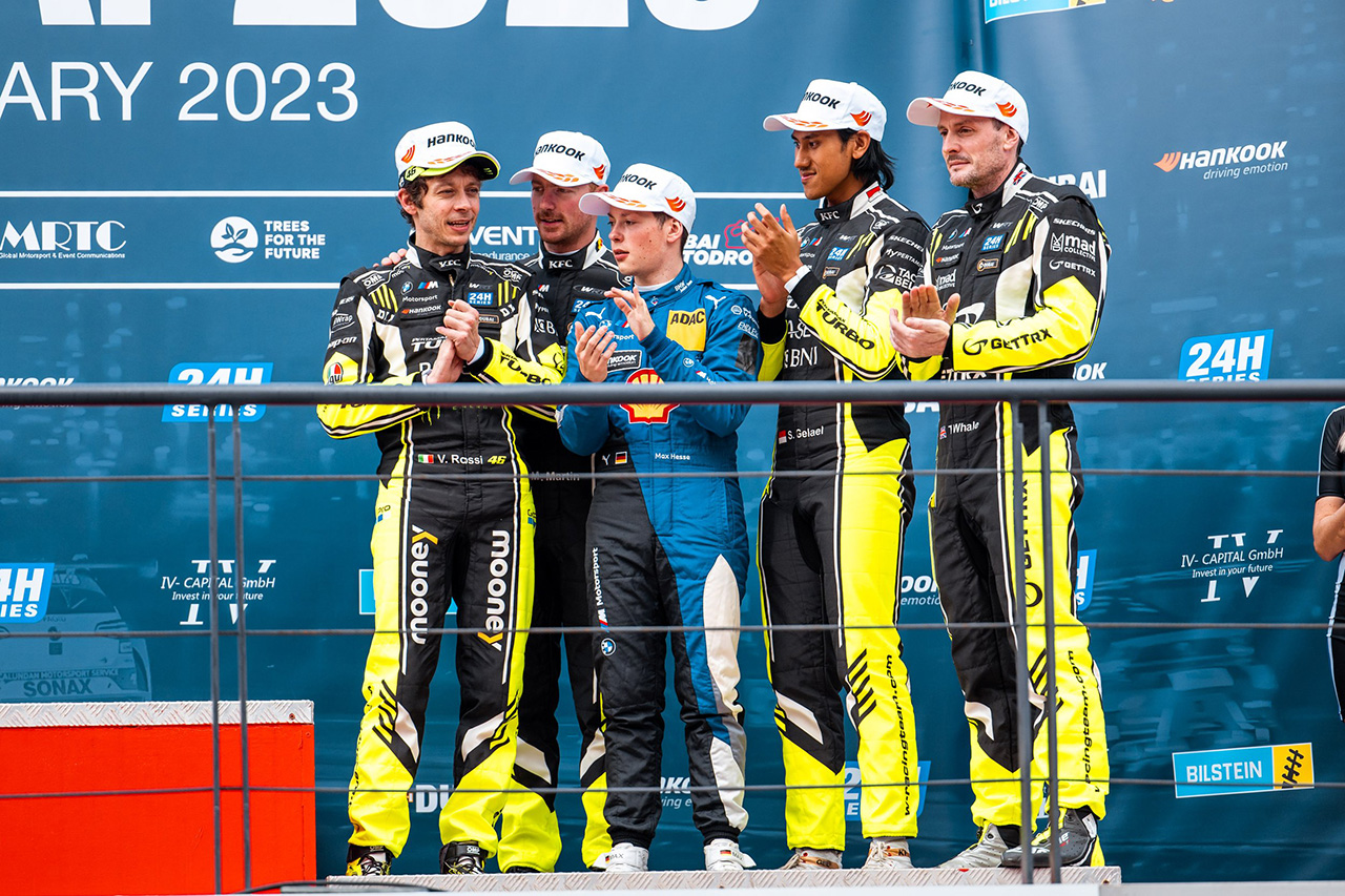 バレンティーノ・ロッシ、ドバイ24時間レースで3位表彰台