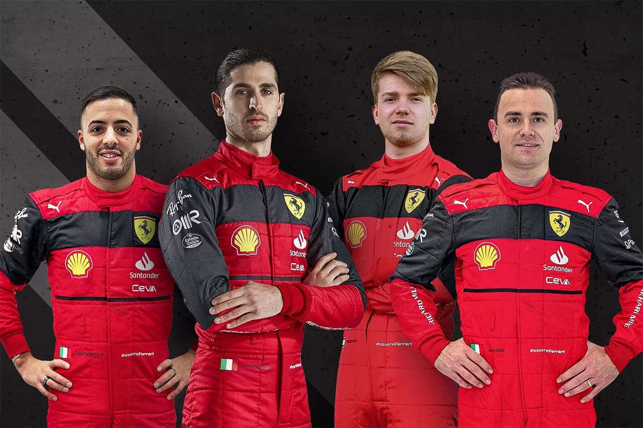 フェラーリF1、2023年のリザーブ＆開発ドライバーは4名体制