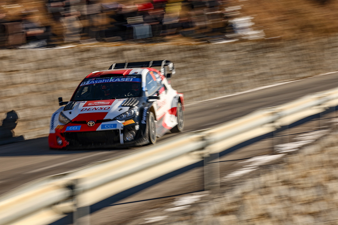 WRC:トヨタ 2023年第1戦ラリー・モンテカルロ デイ2 レポート