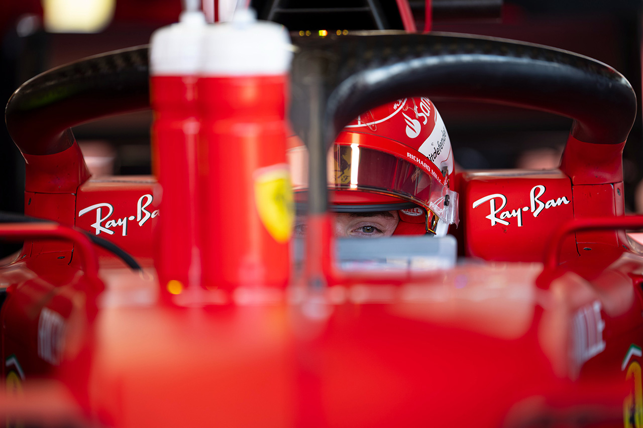 シャルル・ルクレール、フェラーリF1のプライベートテストで123周を走破