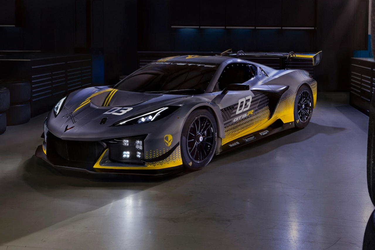 シボレー、初のGT3マシンとなる新型コルベットZ06 GT3.Rを公開