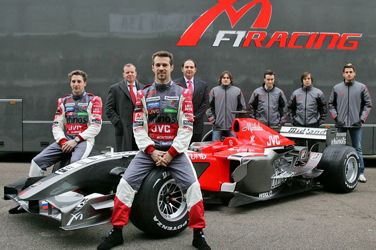 ミッドランド M16：最初で最後のロシアライセンスのF1マシン