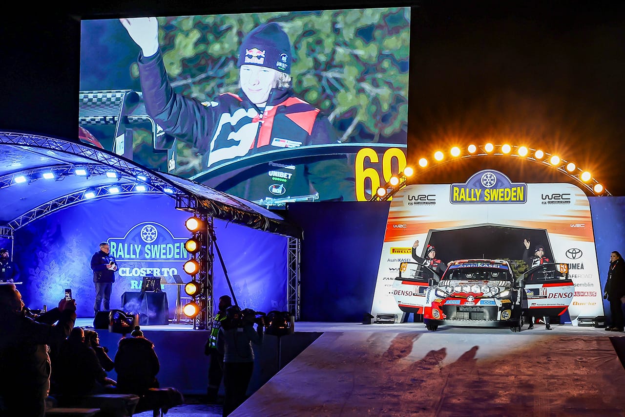 WRC:トヨタ 2023年 第2戦 ラリー・スウェーデン デイ1 レポート