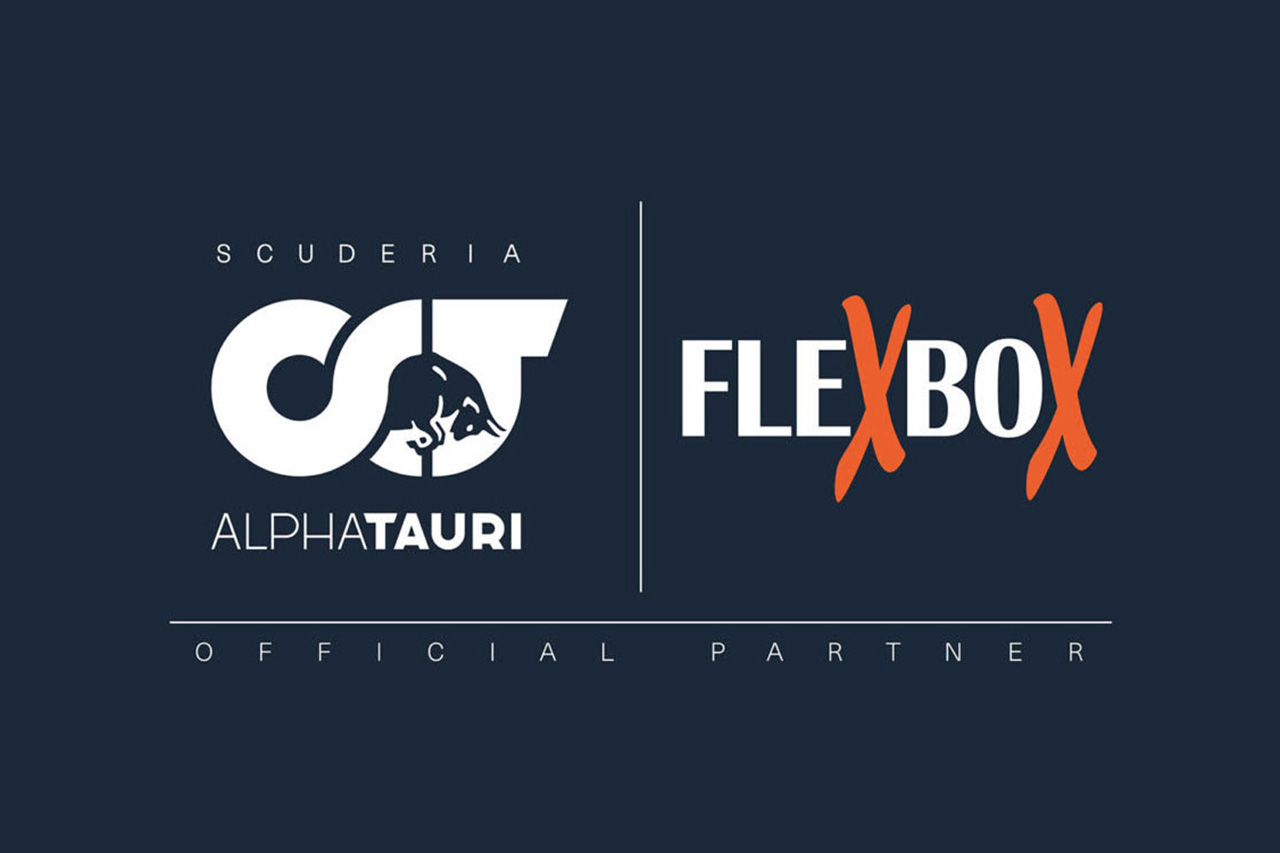 スクーデリア・アルファタウリ、FLEX BOXとF1パートナーシップを締結