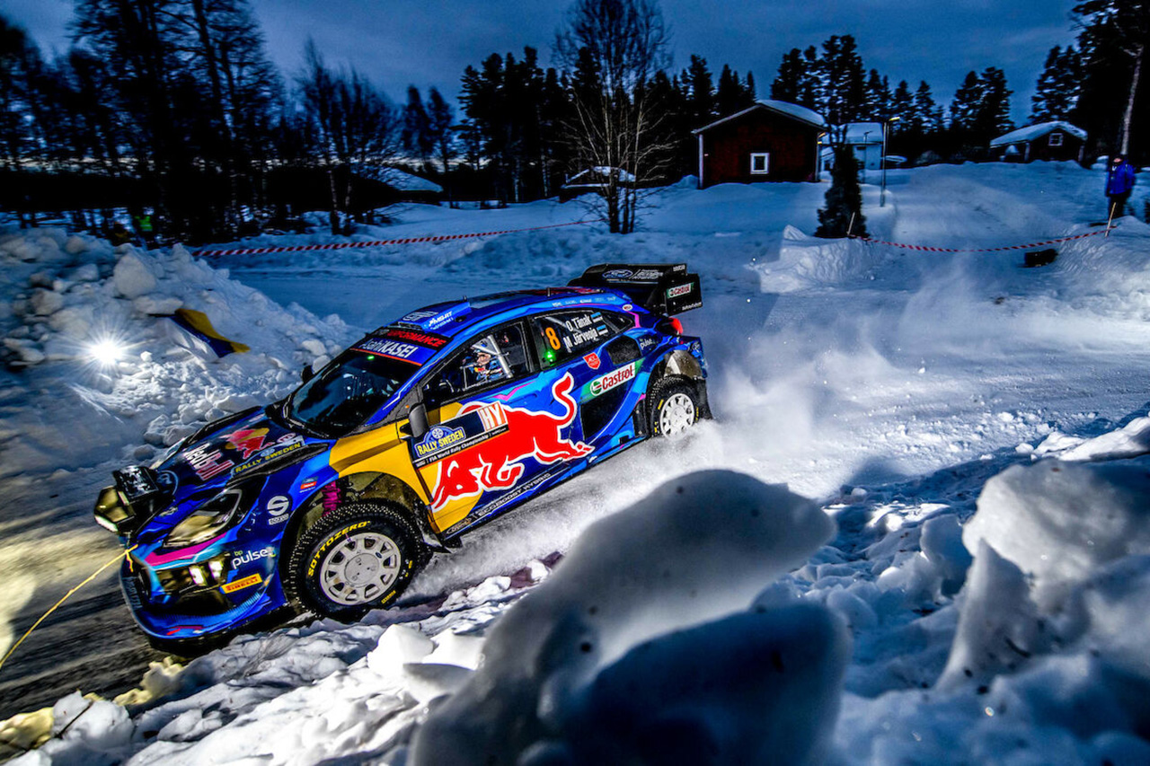 WRC ラリー・スウェーデン:Mスポーツのオィット・タナックが勝利