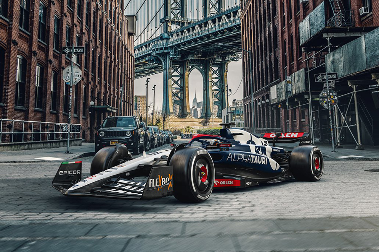アルファタウリF1 AT04：レンダリング画像でも明らかな重要な変更点
