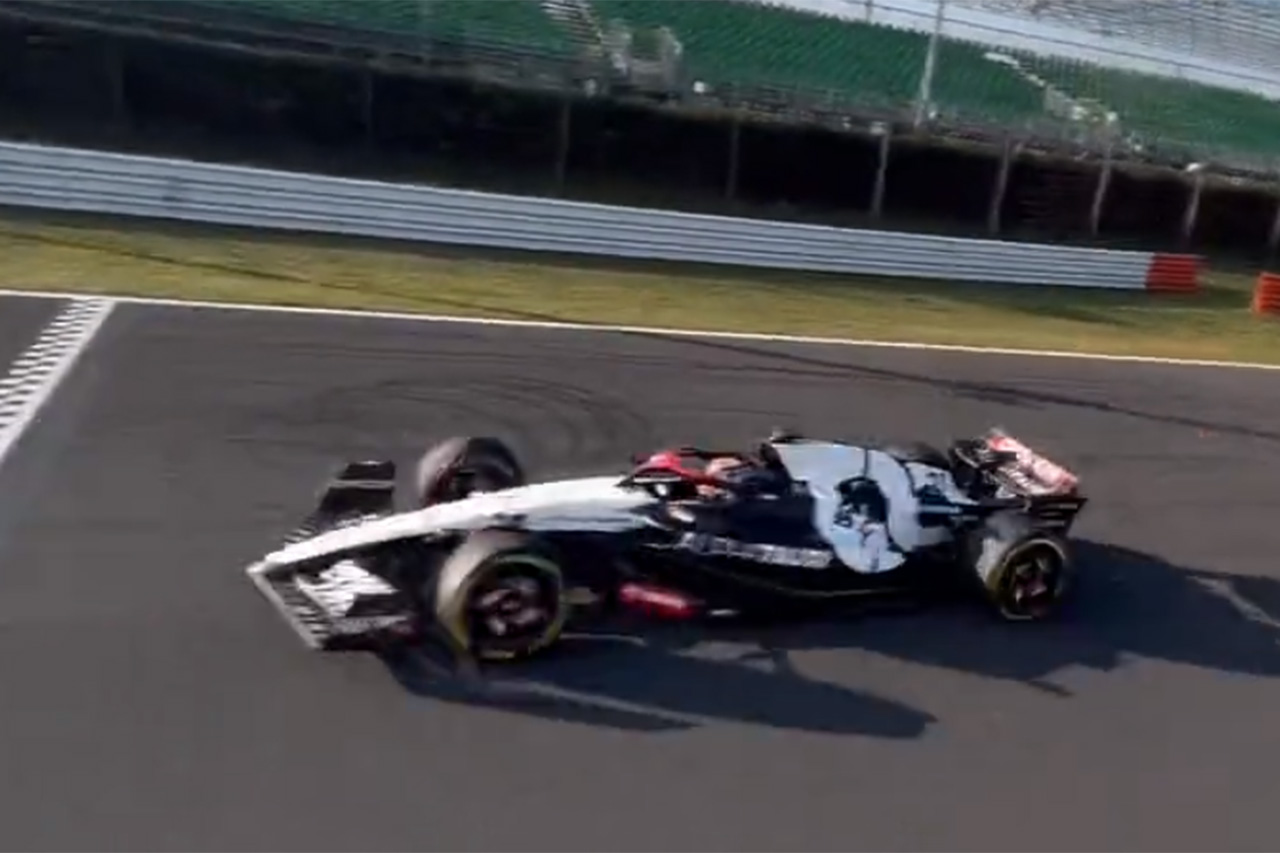 【動画】 ニック・デ・フリース、アルファタウリF1 AT04で初走行