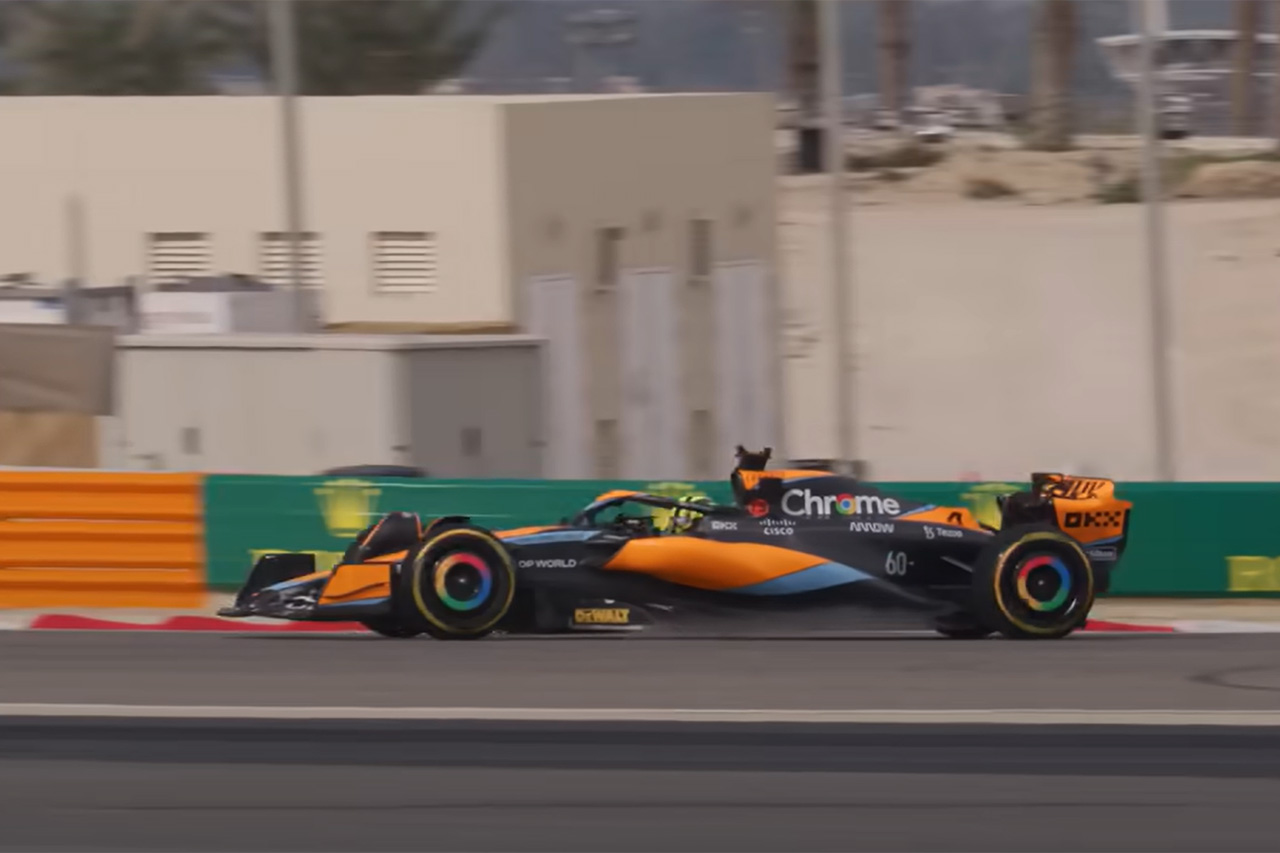 マクラーレンF1、MCL60の初走行動画公開もフロア周りを徹底的に隠す