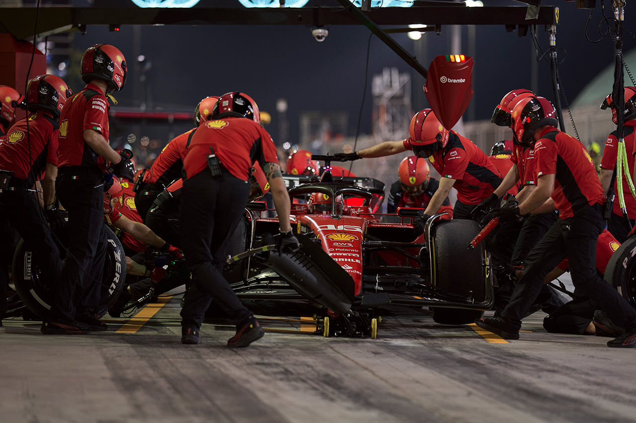 フェラーリF1、SF-23のセットアップとタイヤ評価に焦点を当てた138周