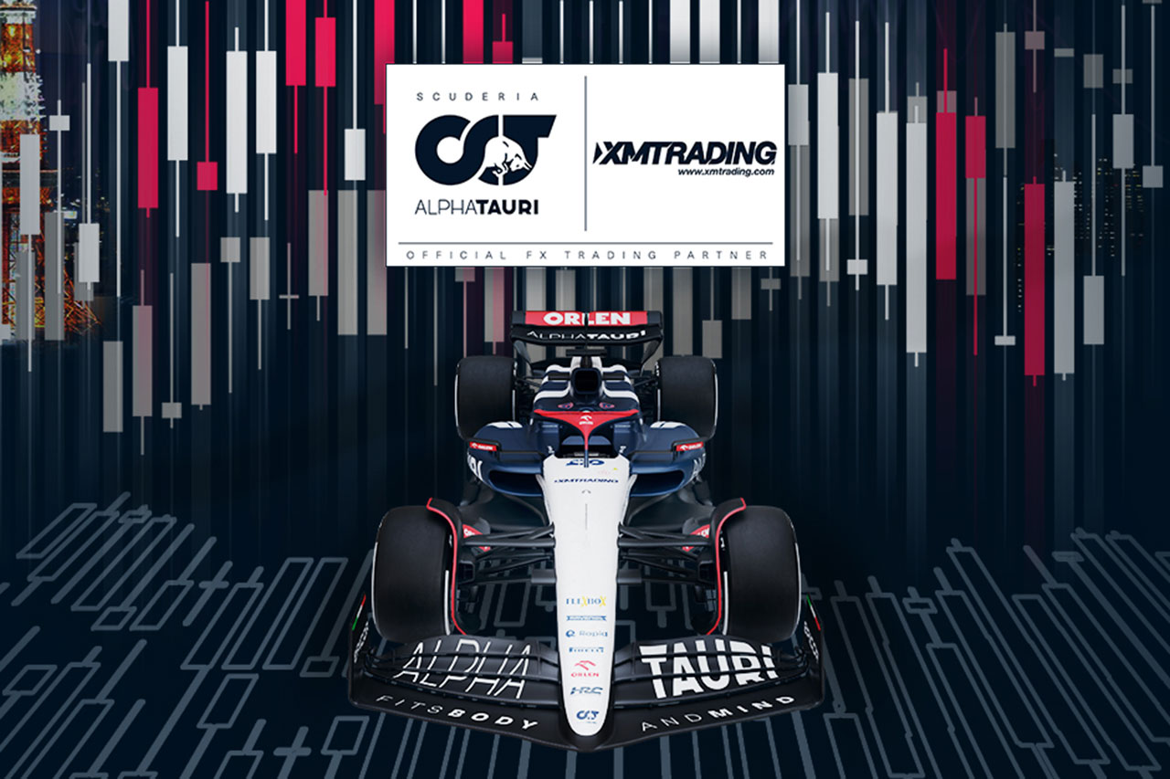 アルファタウリF1、XMTRADINGとパートナーシップ契約を締結