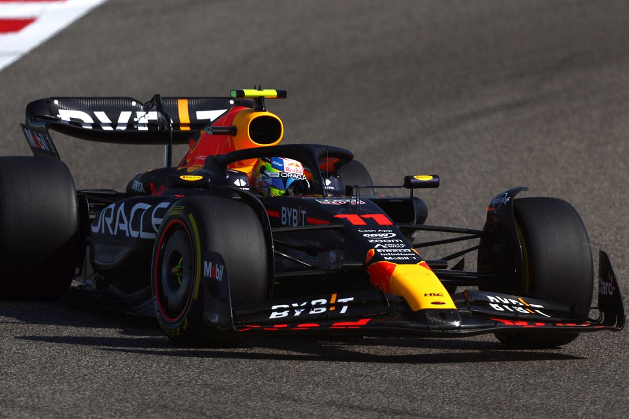 F1バーレーンGP FP1:レッドブルF1のセルジオ・ペレスが最速