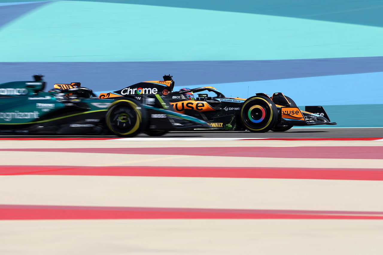 2023年 F1バーレーンGP フリー走行1回目 順位・タイム