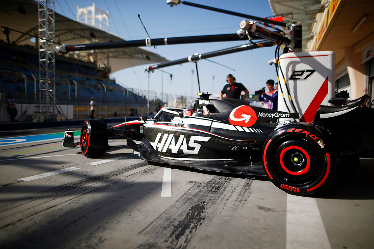 ハースF1チーム 「全体的にいい金曜日だった」とヒュルケンベルグ