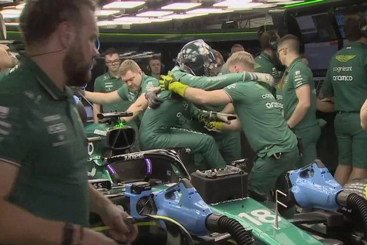ランス・ストロール、F1マシンから自力で降りれずも「大丈夫」
