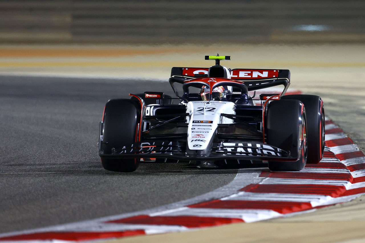 F1バーレーンGP 予選Q2:アルファタウリF1の角田裕毅は14番手で敗退