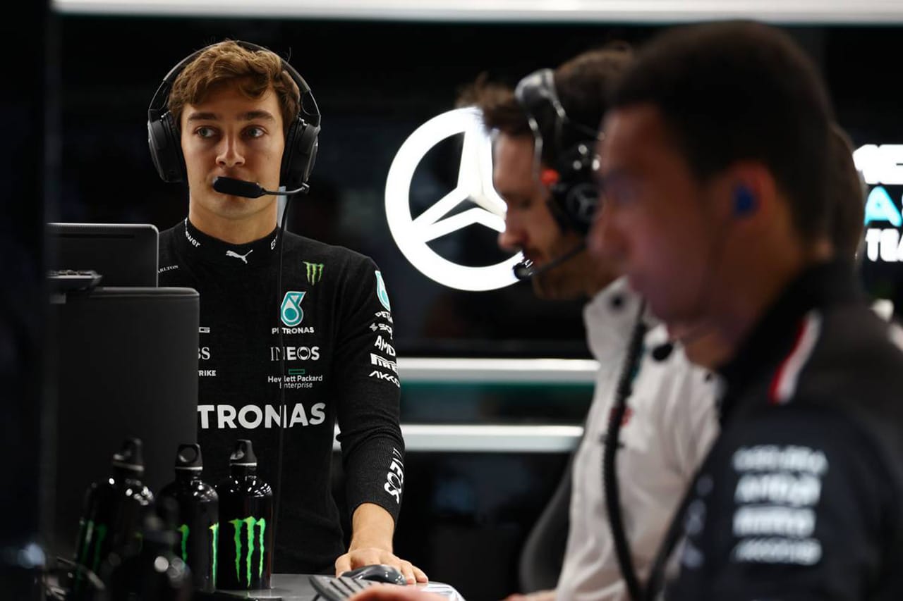 メルセデスF1のジョージ・ラッセル 「一晩で1秒を見つけるのは無理」