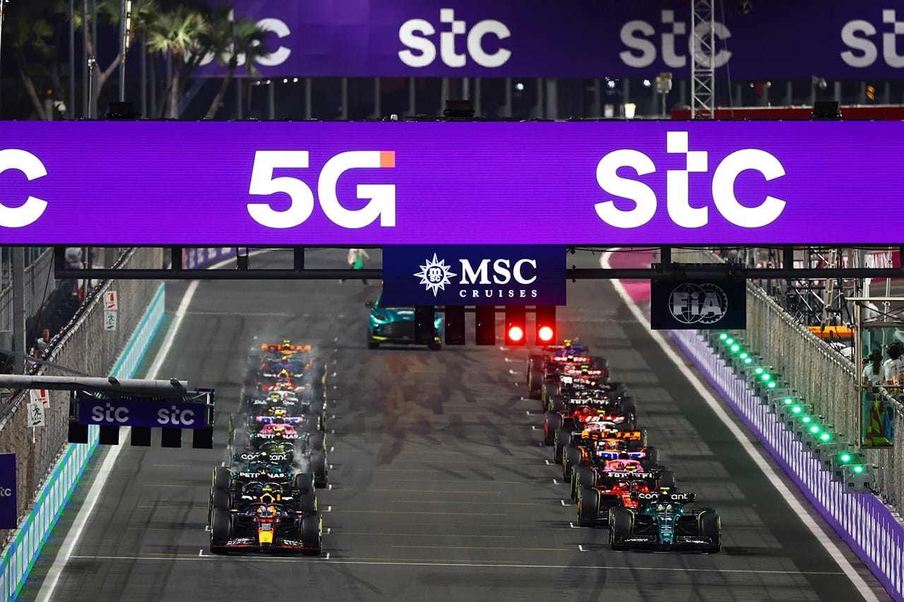 2023年 F1サウジアラビアGP 決勝:順位・タイム差