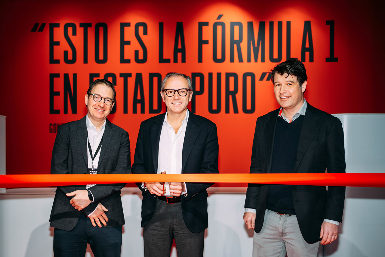 世界初の公式F1エキシビションがマドリードで開幕