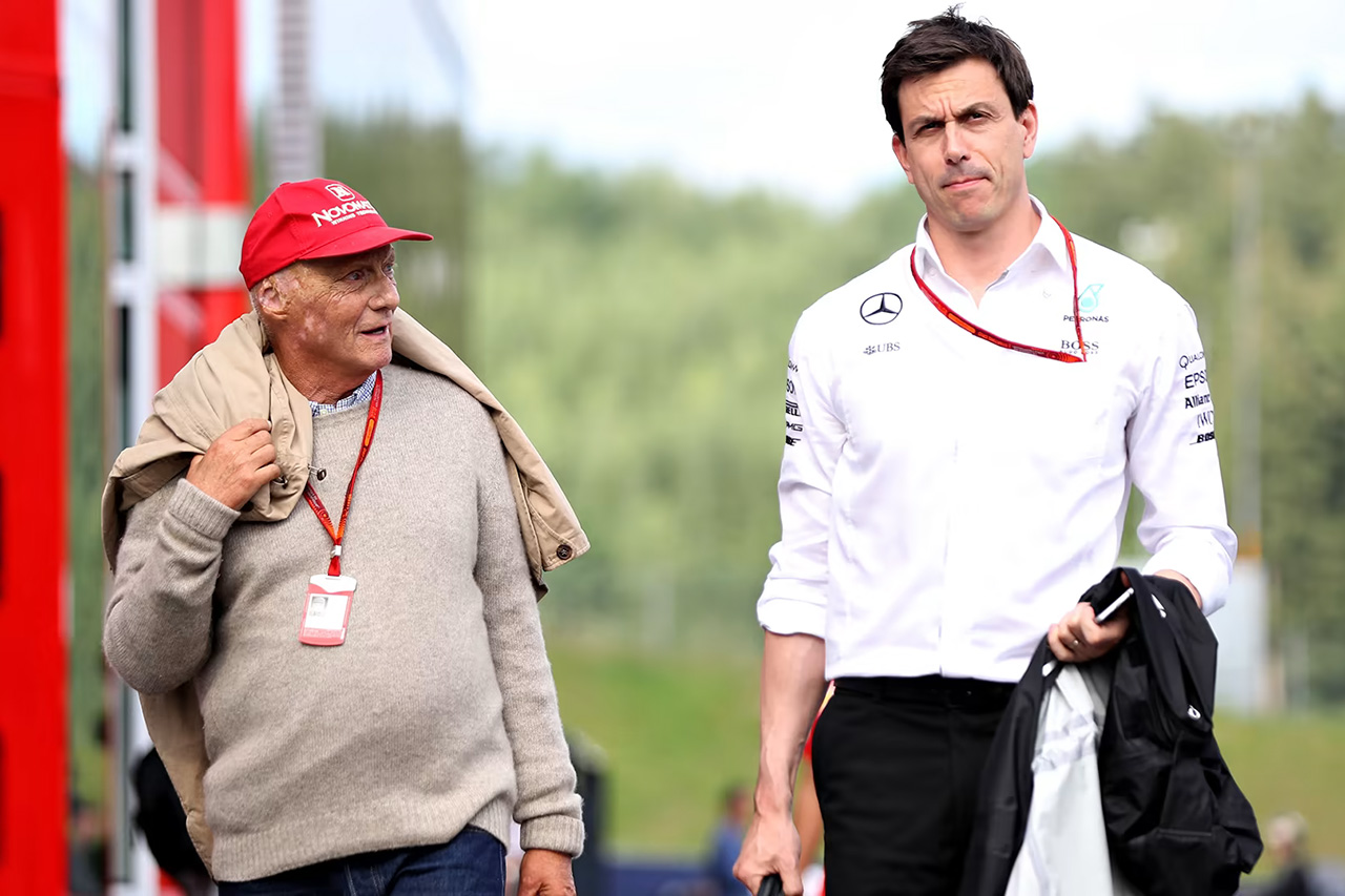 メルセデスF1代表、チームの苦境に「ニキ・ラウダの不在を改めて実感」