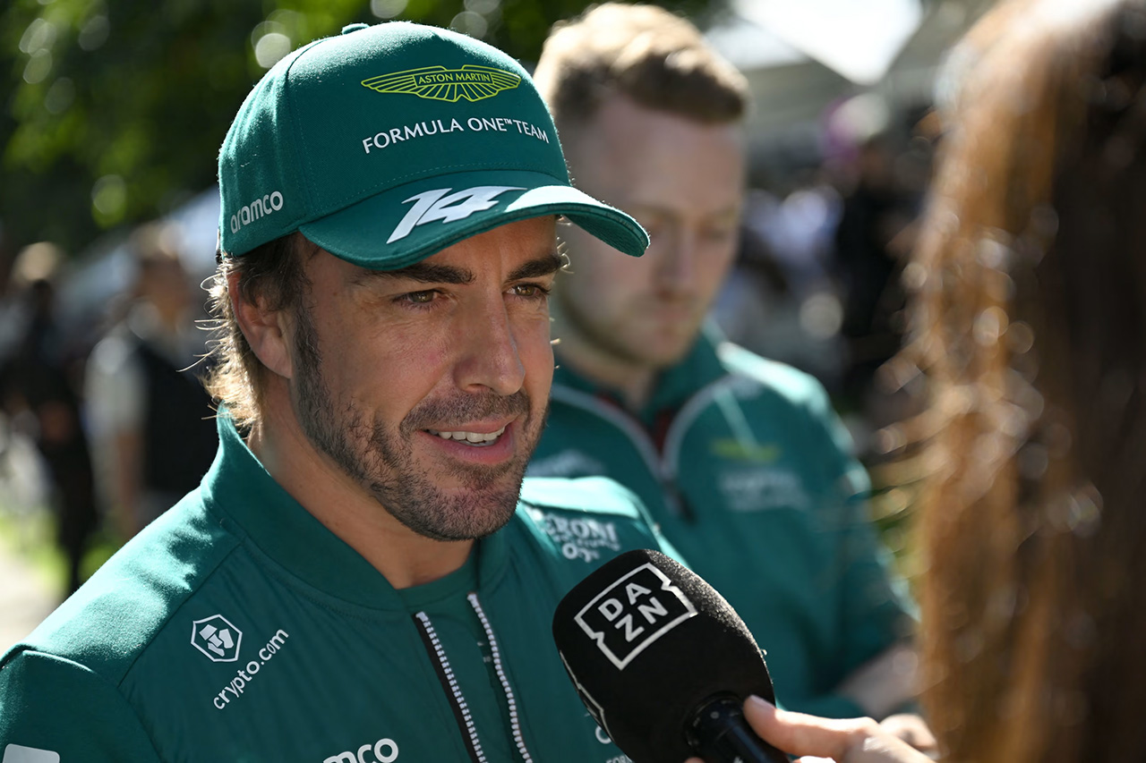 フェルナンド・アロンソ 「アストンマーティンF1は自身に満ち溢れている」