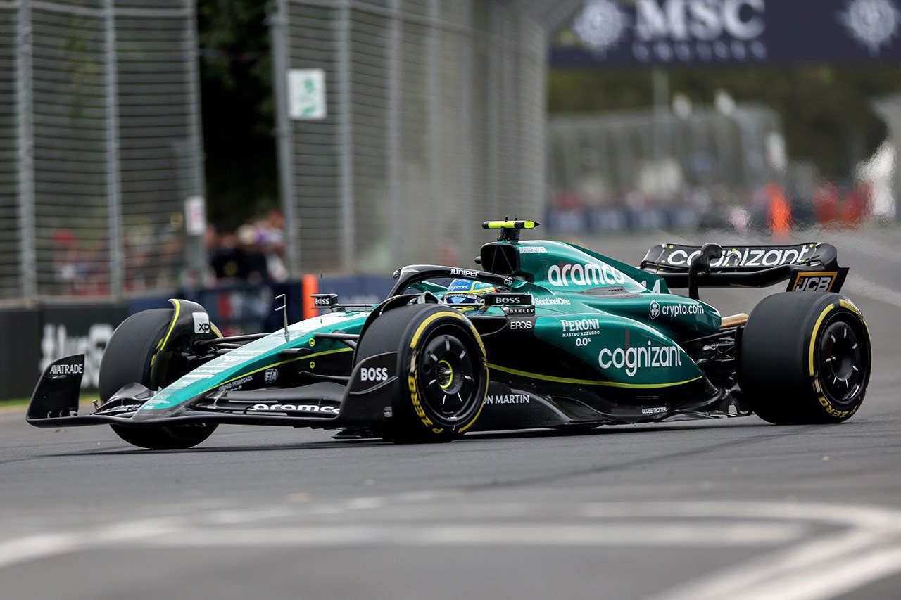 F1オーストラリアGP フリー走行2回目:フェルナンド・アロンソがトップ