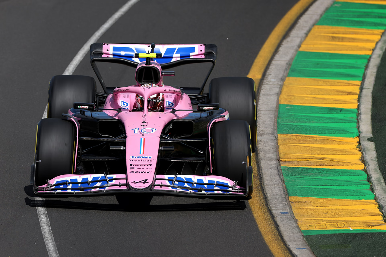 アルピーヌF1のピエール・ガスリー 「クルマのフィーリングはいい」
