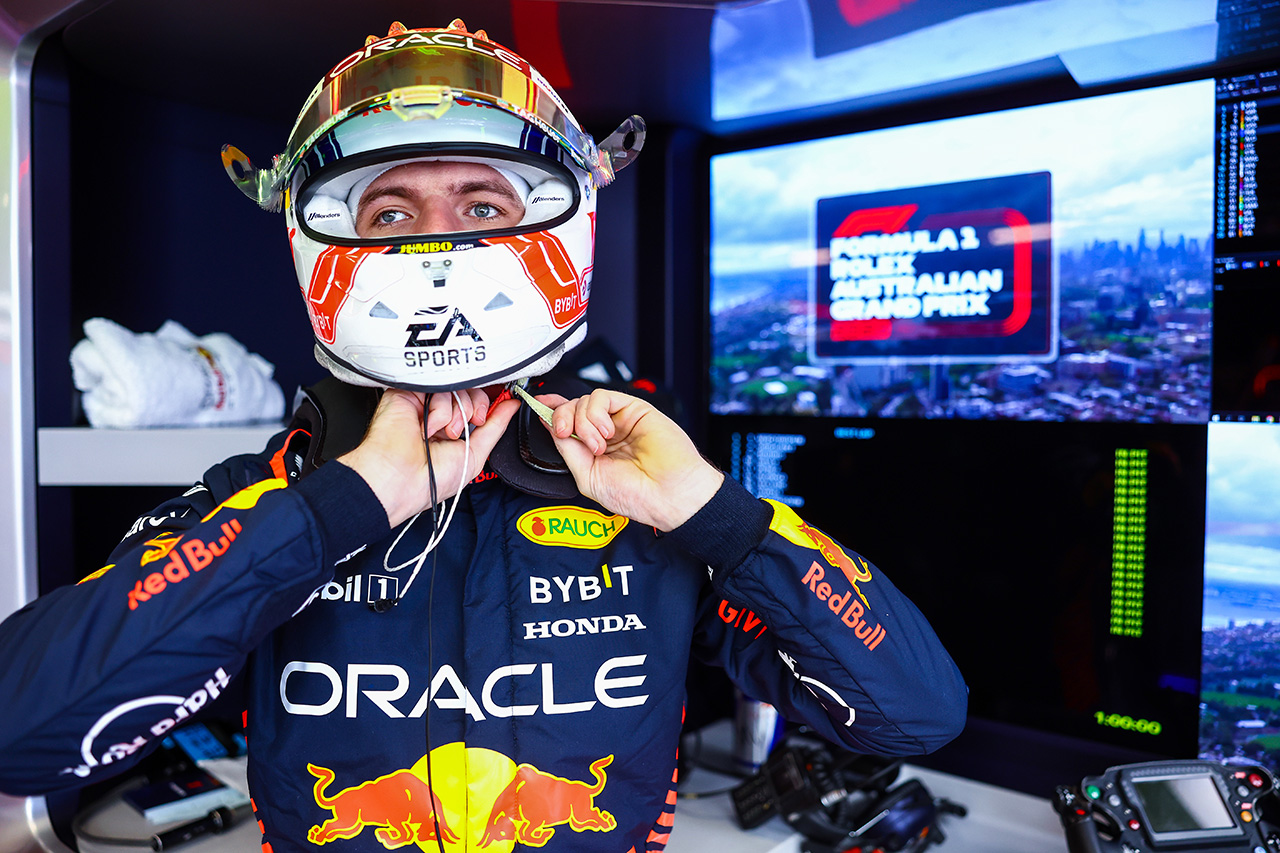 レッドブルF1のフェルスタッペン 「タイヤにスイッチが入らなかった」