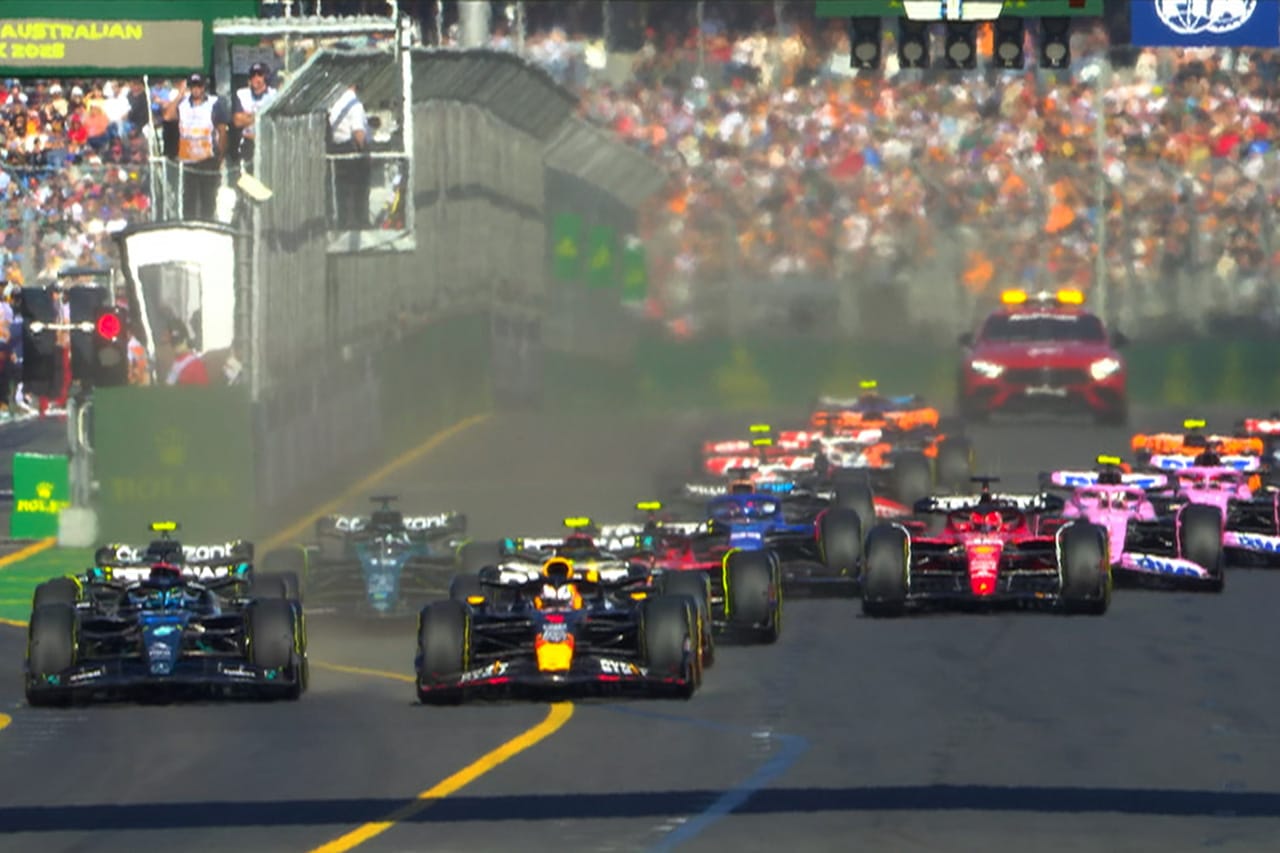 2023年 F1オーストラリアGP 決勝：結果・順位