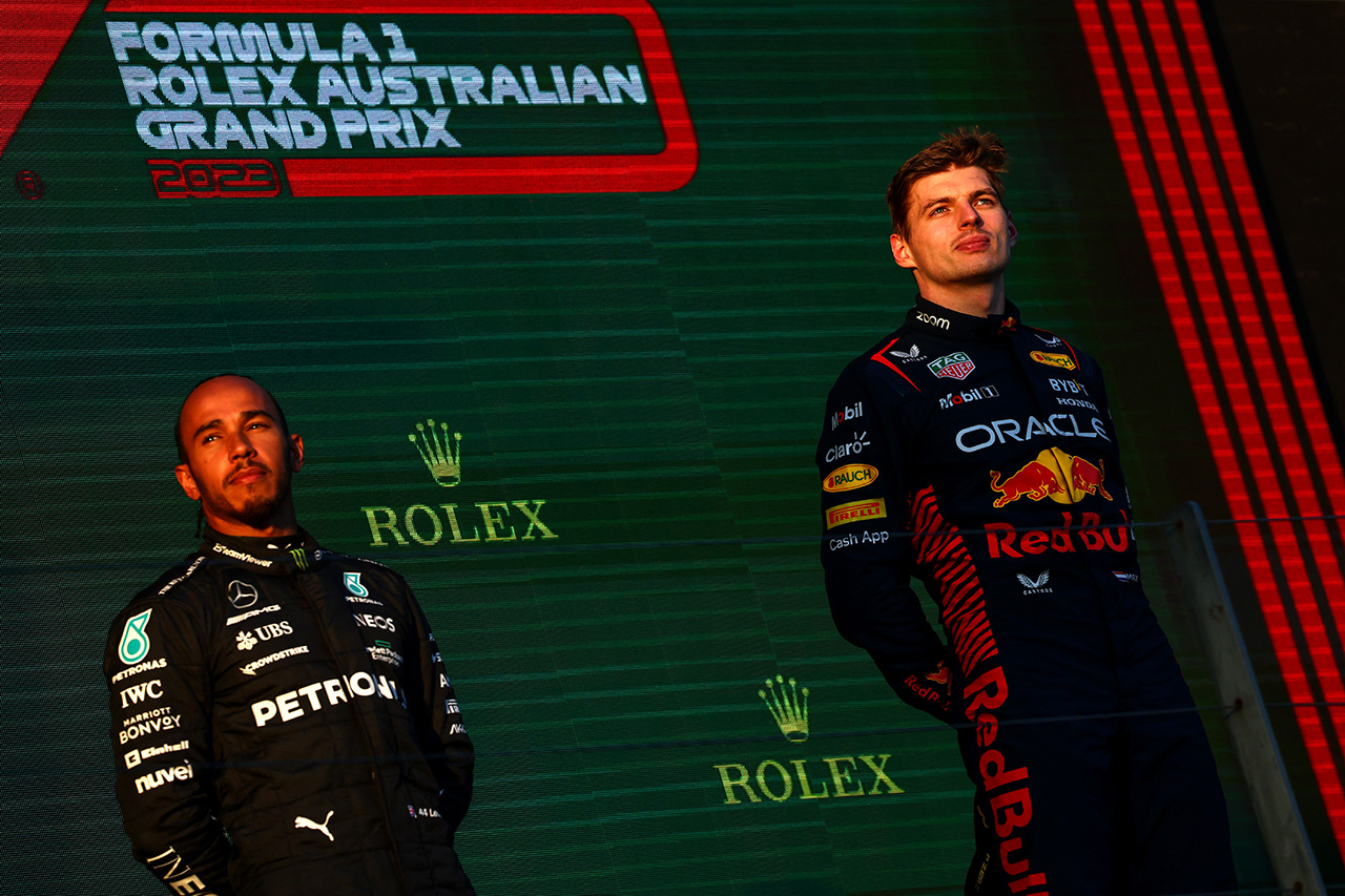 メルセデスF1のルイス・ハミルトン 「フェルスタッペンとレッドブルは別次元」