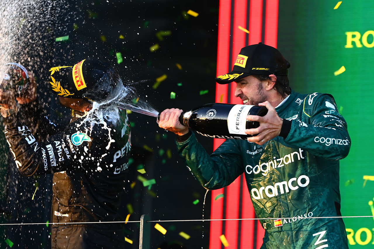 アストンマーティンF1、アロンソの3位とストロールの4位で27ポイント加算