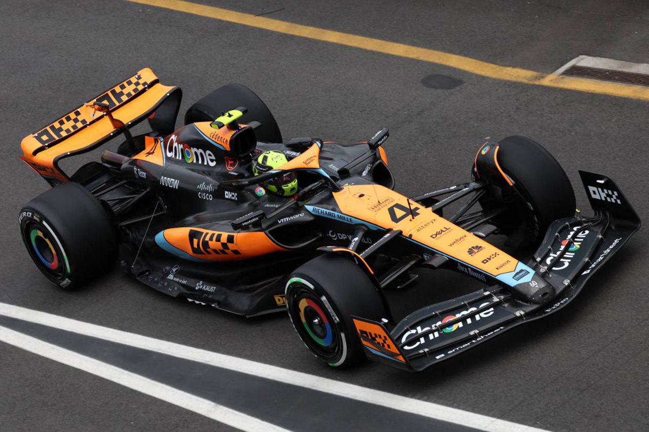 ランド・ノリス、マクラーレンF1の直線スピード不足は「ショック」