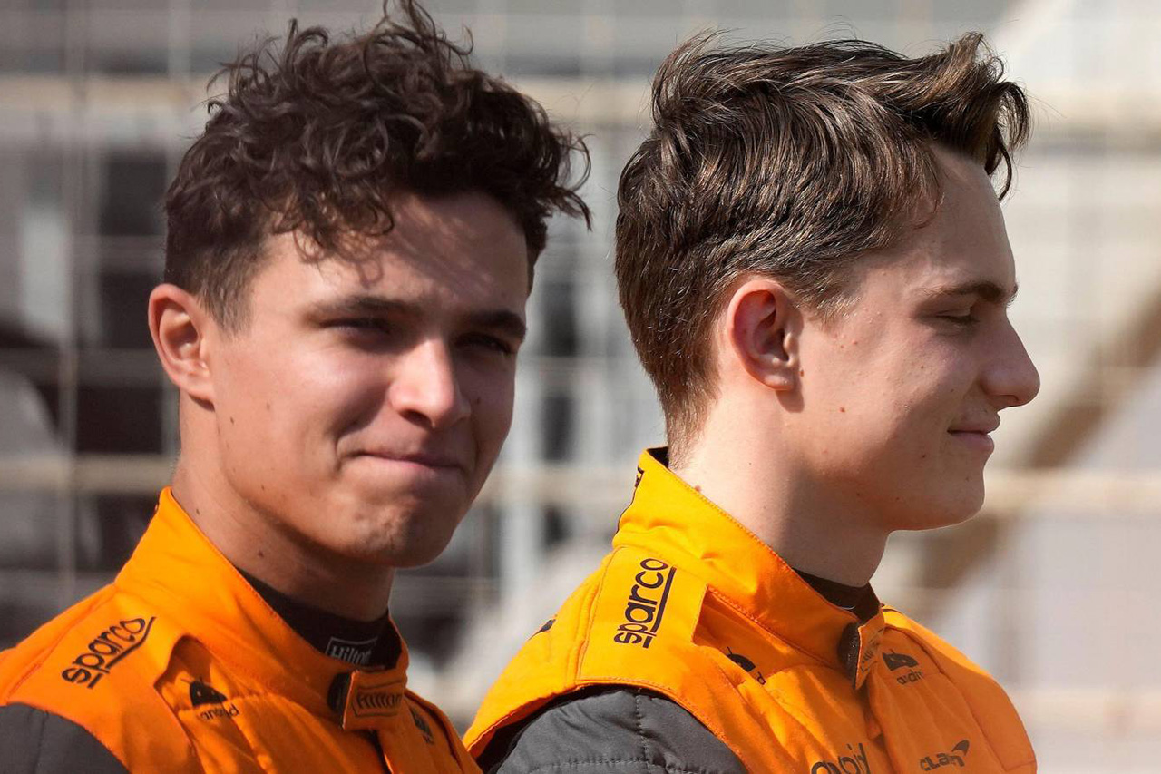 マクラーレンF1のランド・ノリス 「ピアストリはリカルドよりも強敵」