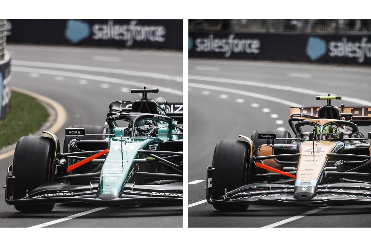 F1マシン解説:サスペンションのプッシュロッドとプルロッドの違いは?