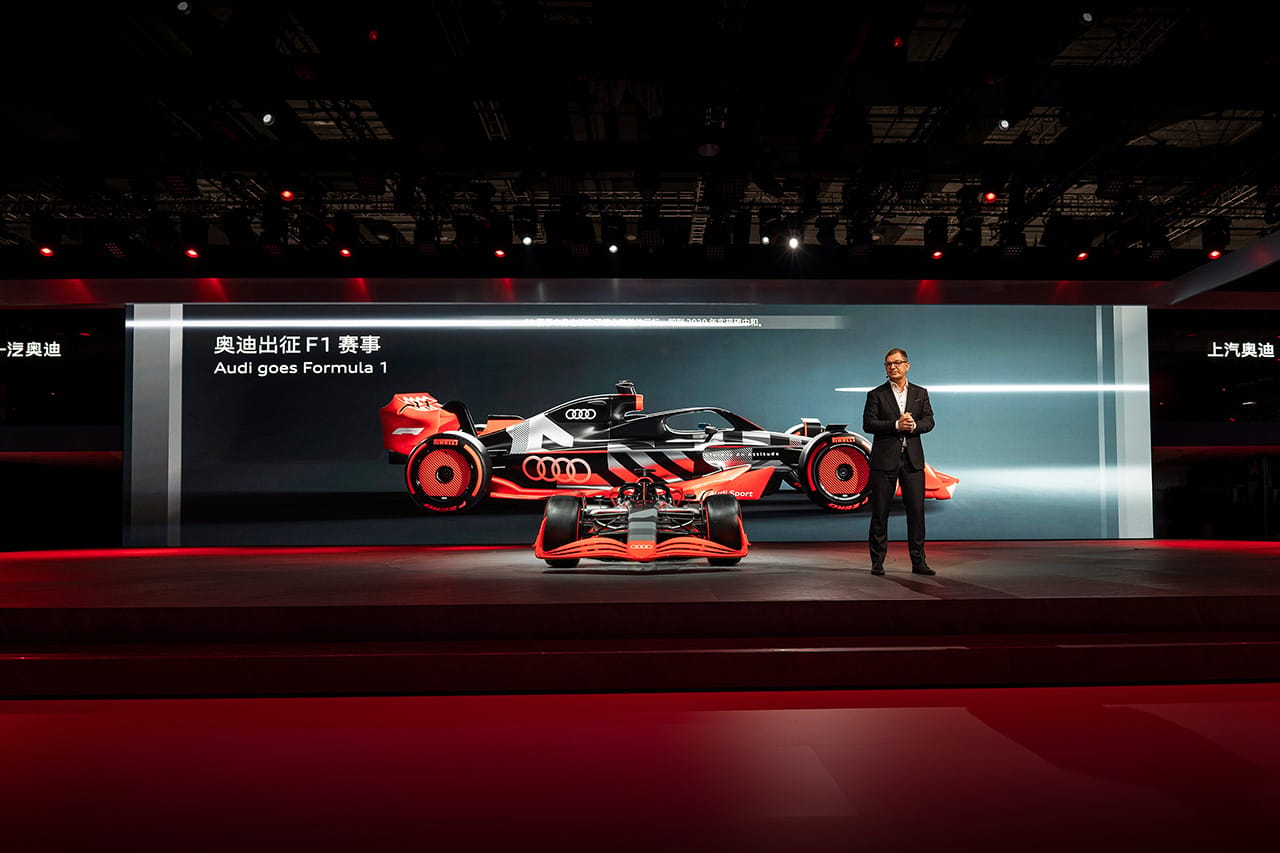 アウディF1、プロジェクトの進捗状況を概説「年内にテストベンチで走行」
