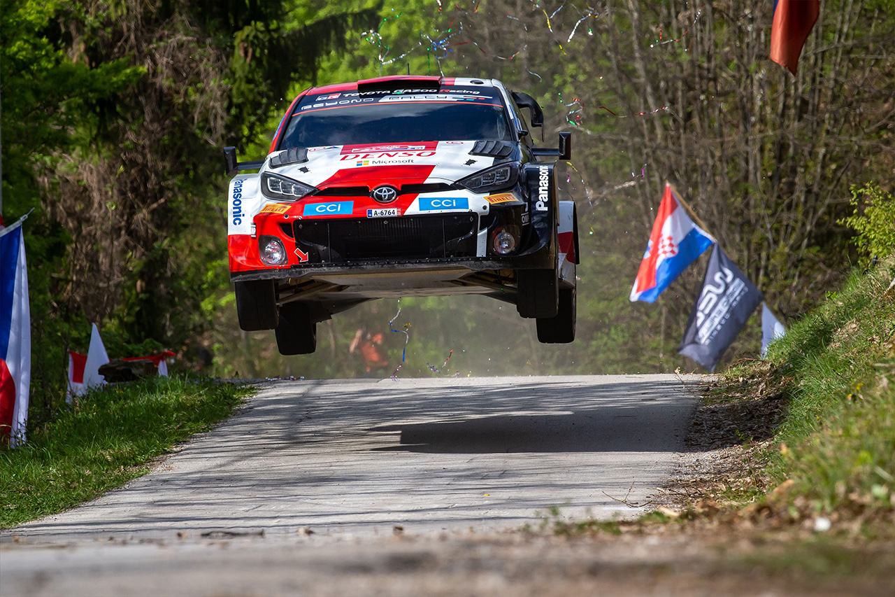 WRC:トヨタ 2023年 第4戦 クロアチア・ラリー デイ2レポート